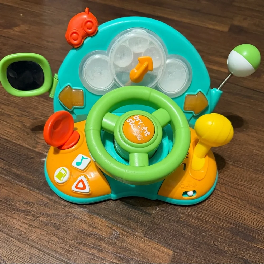 Bright starts lights and colors driver interactive toy